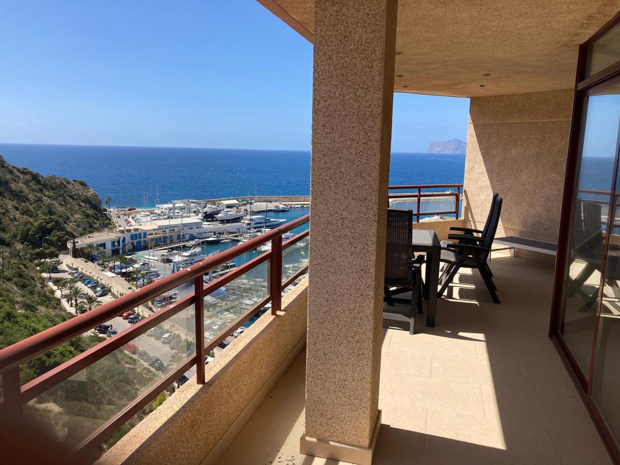 Apartamento Atico Duplex Penthouse Rosa Marina Club Nautico Calpe Penon Sea View Exterior foto