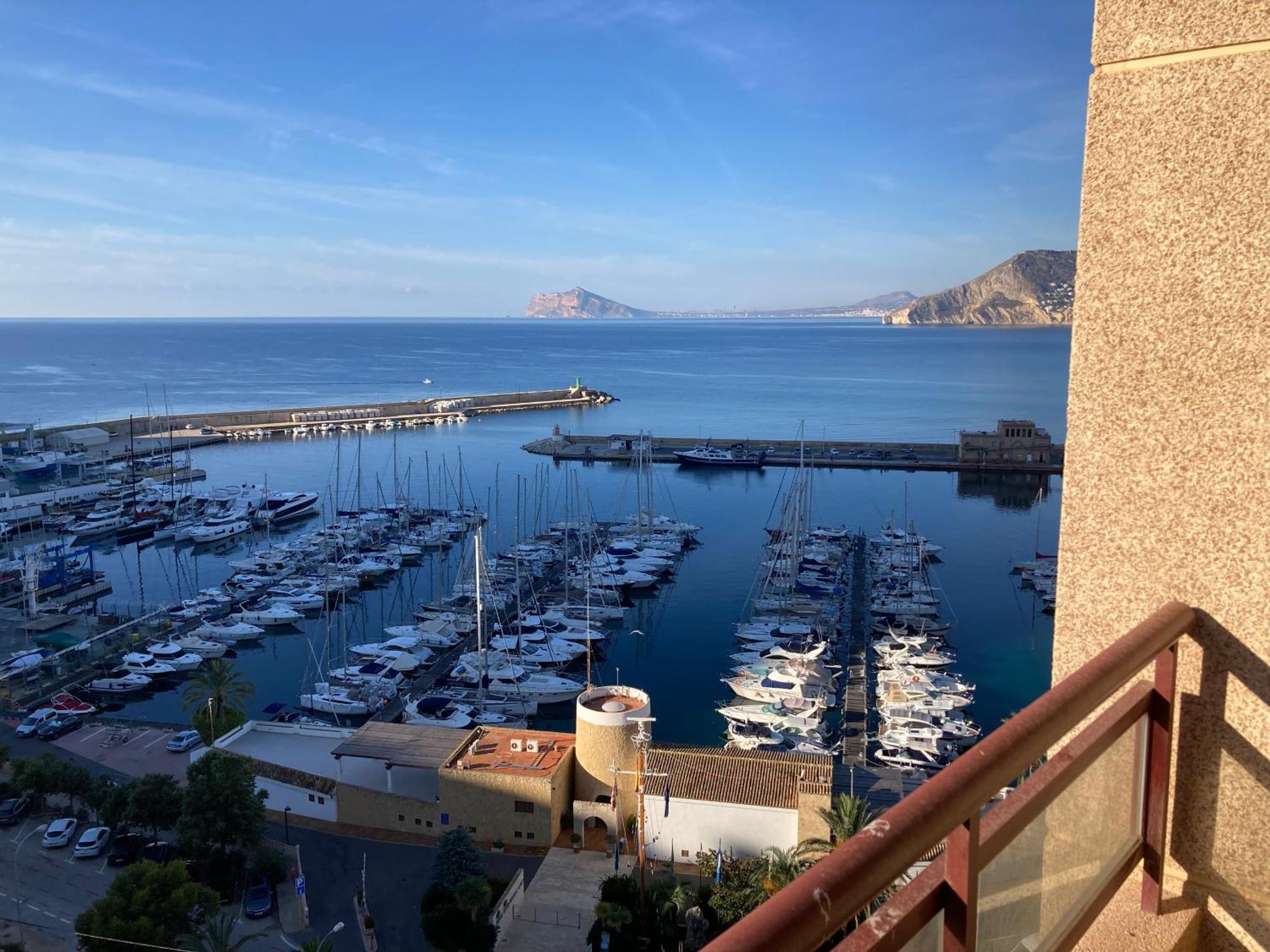 Apartamento Atico Duplex Penthouse Rosa Marina Club Nautico Calpe Penon Sea View Exterior foto