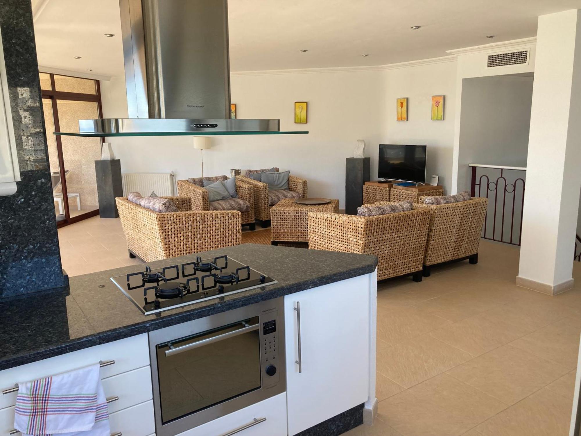 Apartamento Atico Duplex Penthouse Rosa Marina Club Nautico Calpe Penon Sea View Exterior foto